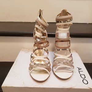 ALDO MULTI STRAP HEELS